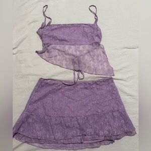 Purple Lace Edikted Set